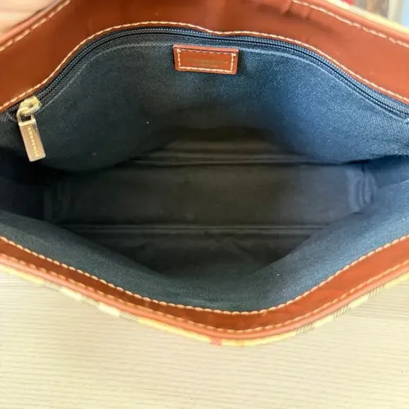 Burberry House Check Medium Tote Dark Brown - Picture 8 of 13